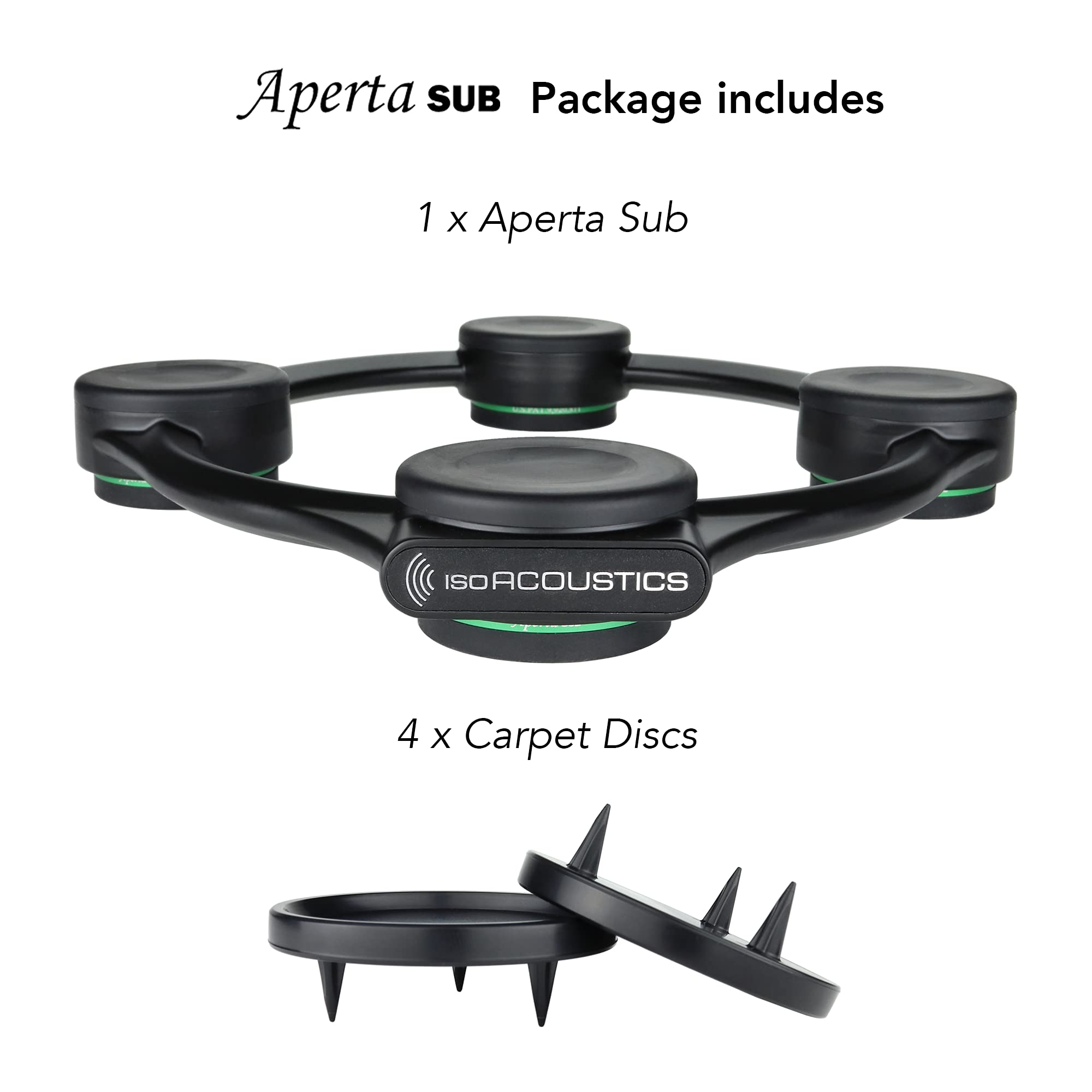 Amazon.co.jp: IsoAcoustics サブウーファーアイソレーションスタンド